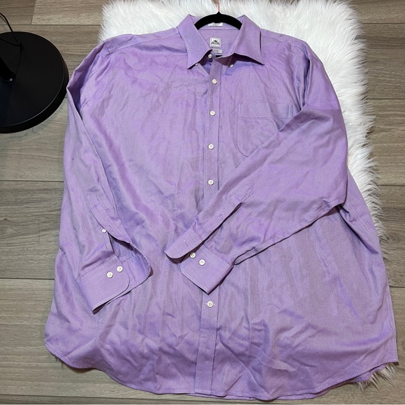 PETER MILLAR Men's XXL Purple Dress Shirt Button Down - Picture 1 of 6